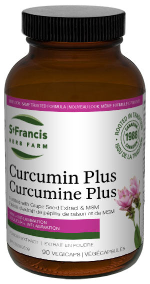 ST FRANCIS HERB FARM Curcumin Plus (90 veg caps)